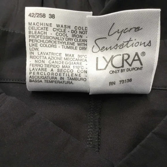 MAX MARA WEEKEND Black Cotton Lycra Button High Collar Office Long Sleeve Shirt - Picture 7 of 9